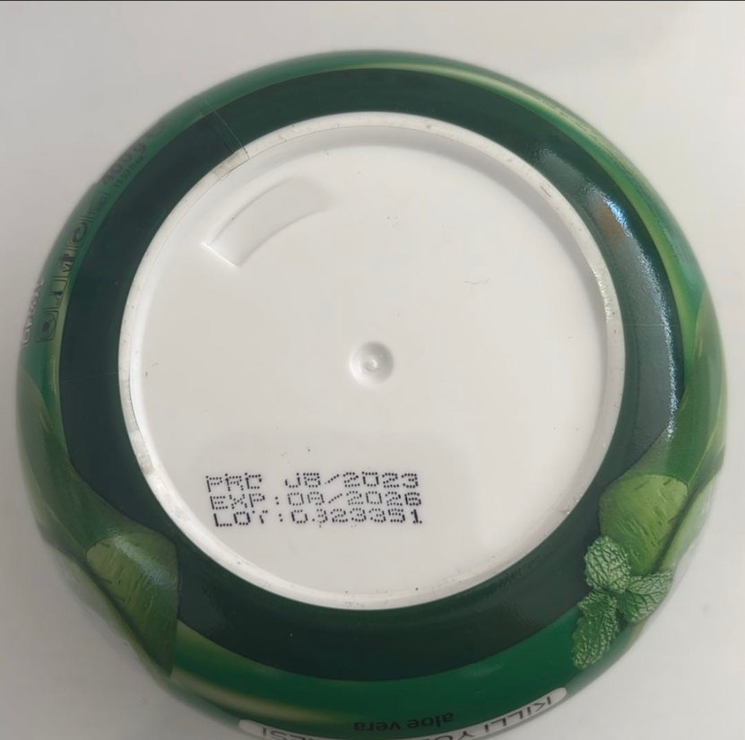 Black Red Aloe Vera Kil Maskesi - Görsel 2