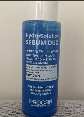 Procsin Procsin HydroSolution Sebum Duo Yüz Temizleme Toniği 200 ml