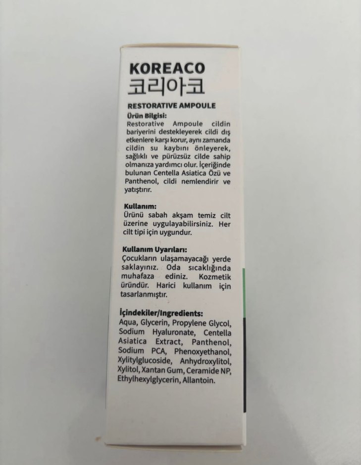 Koreaco Restoratif Ampul Serum 50ml - Görsel 4