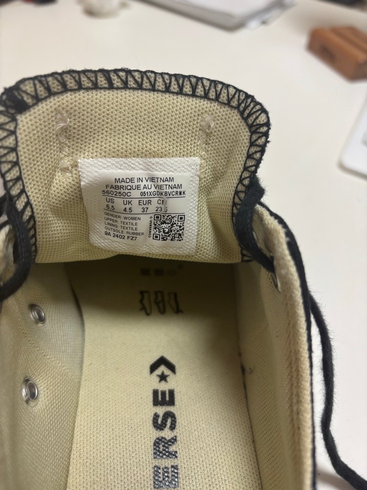 CONVERSE Siyah Düz Taban Günlük Kadın Spor Ayakkabı - Görsel 5