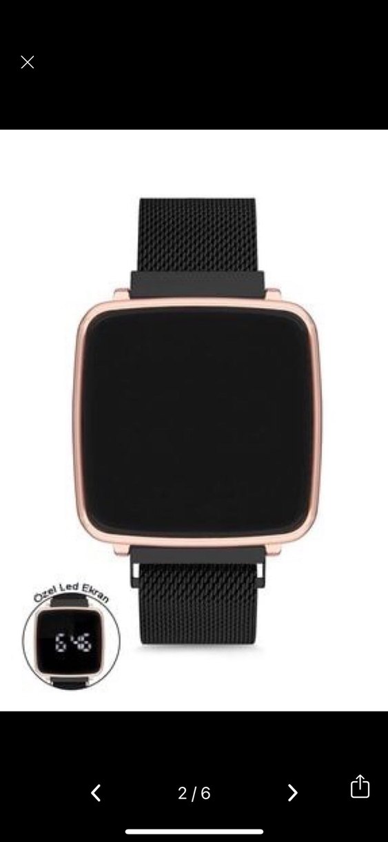 Modern Klasik Siyah Kadın Kol Saati - Görsel 2