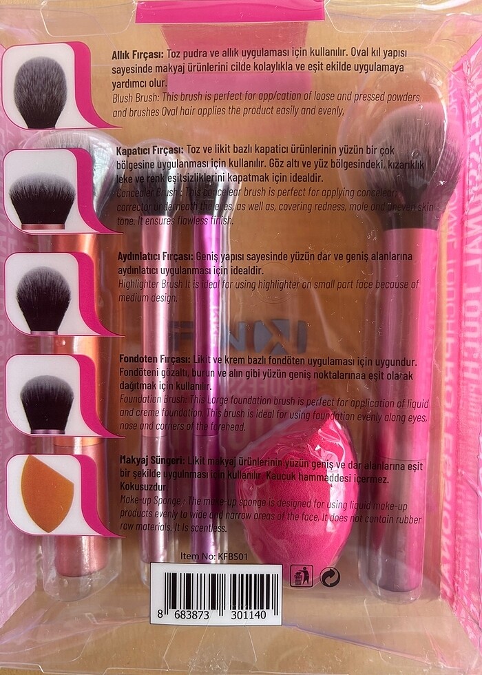Profesyonel Touch Makyaj Fırça Seti - Görsel 2