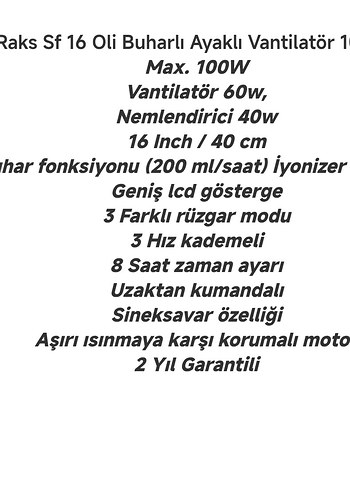 Buharlı Vantilatör - Görsel 2