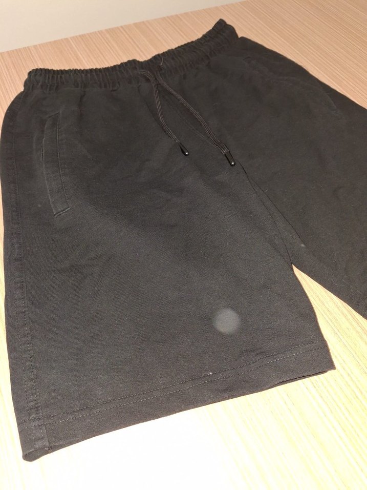 Siyah Erkek Şort - Görsel 4