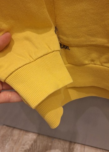 Sarı şapkalı Sweatshirt - Görsel 7
