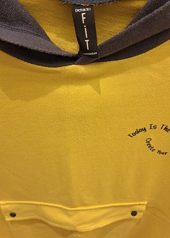 Sarı şapkalı Sweatshirt - Görsel 6