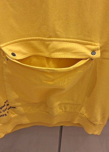 Sarı şapkalı Sweatshirt - Görsel 8