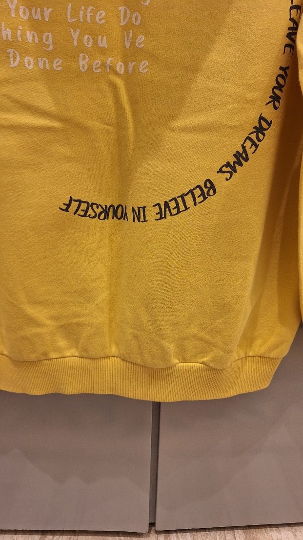 Sarı şapkalı Sweatshirt - Görsel 5