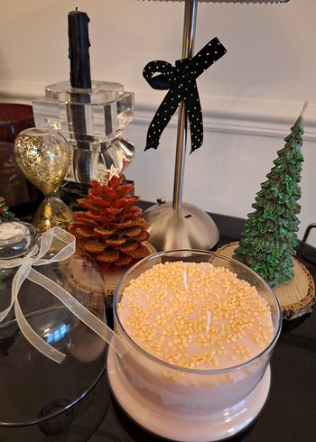 Cam kapaklı mum - Görsel 5