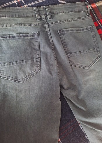 Erkek dar kesim kot pantolon - Görsel 3