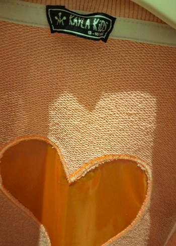 Kızlar için Pembe Yumuşak Dokulu Fermuarlı Yelek - Görsel 4