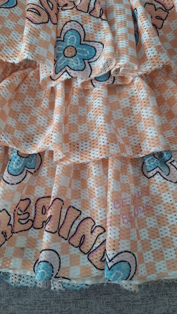 Bohem Çok Renkli Nakışlı Kız Eteği - Görsel 2