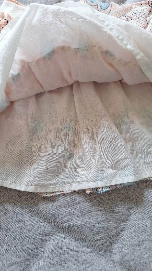 Bohem Çok Renkli Nakışlı Kız Eteği - Görsel 4