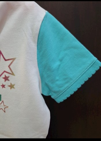 U.S. Polo Assn. Kız Çocuk Baskılı Polo Tişört - Görsel 5