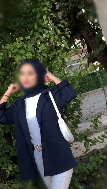 Keten Lacivert ceket