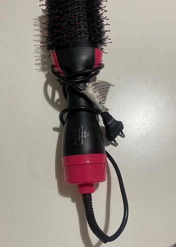Pembe Saç Şekillendirici Fırça