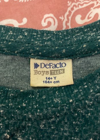 Kız Çocuk Gri Uzun Kollu Baskılı Tişört - Görsel 3