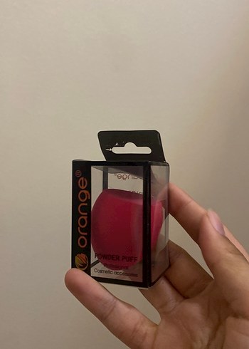 Orange Pudra Süngeri Pembe - Görsel 2