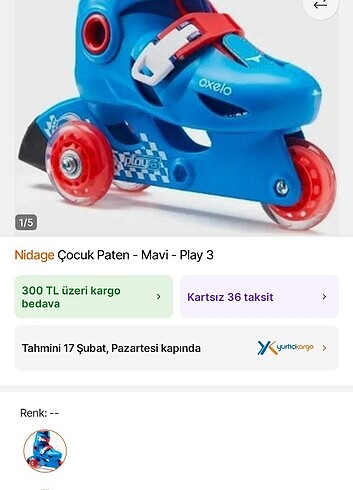 Oxelo paten 3 teker - Görsel 6