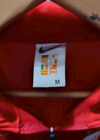 Kadın Kırmızı Fermuarlı Eşofman Üstü - Görsel 4