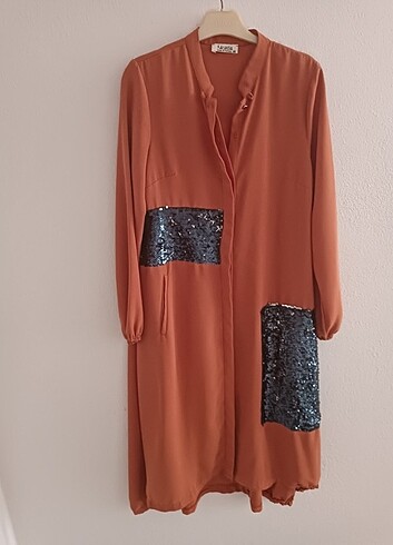 Kiremit Uzun Tunik - Görsel 2