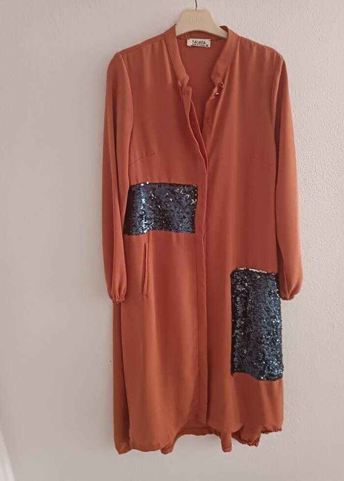 Kiremit Uzun Tunik - Görsel 2