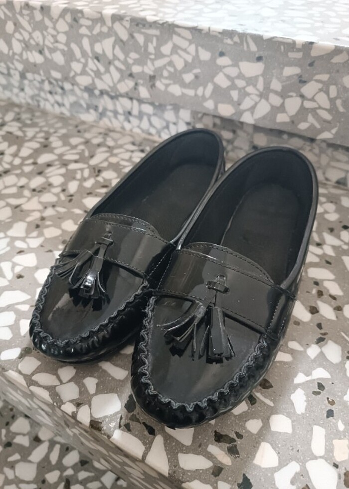 Siyah parlak babet - Görsel 2