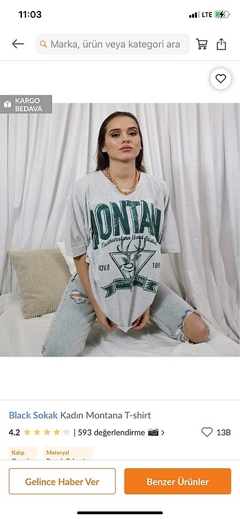 Boyfriend tshirt