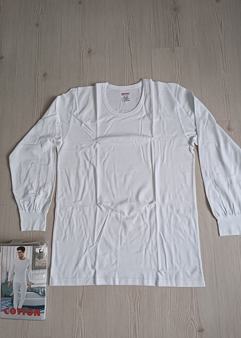 Erdem Erkek Beyaz Pamuklu İçlik Takımı - Görsel 2