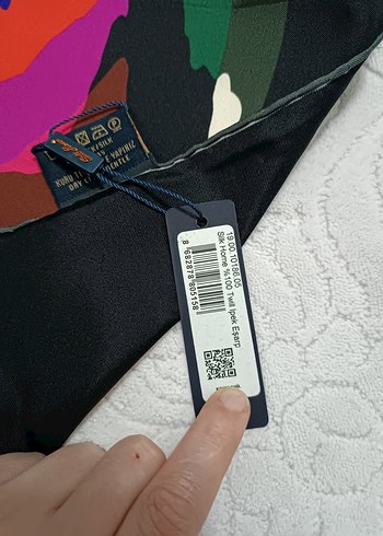 silk home twill ipek eşarp - Görsel 7