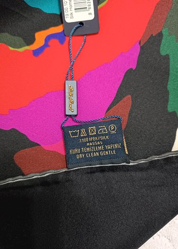 silk home twill ipek eşarp - Görsel 6