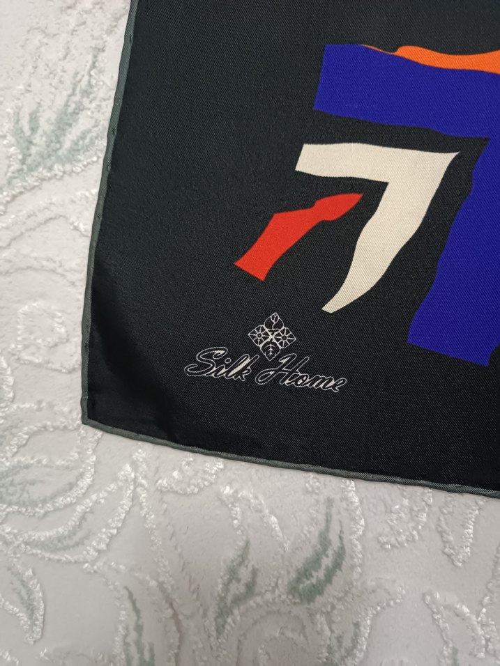 silk home twill ipek eşarp - Görsel 4