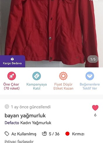 Bayan yağmurluk