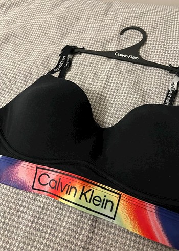 m Beden siyah Renk Calvin Klein Siyah Mini Spor Sütyeni