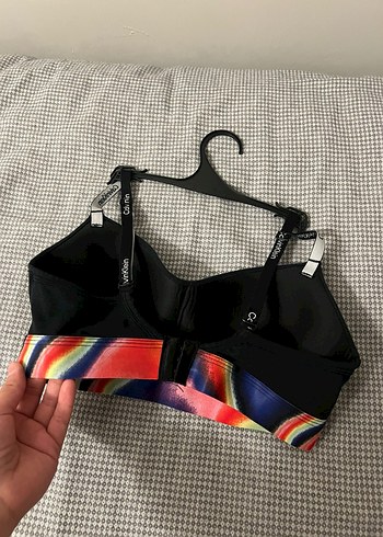 m Beden Calvin Klein Siyah Mini Spor Sütyeni