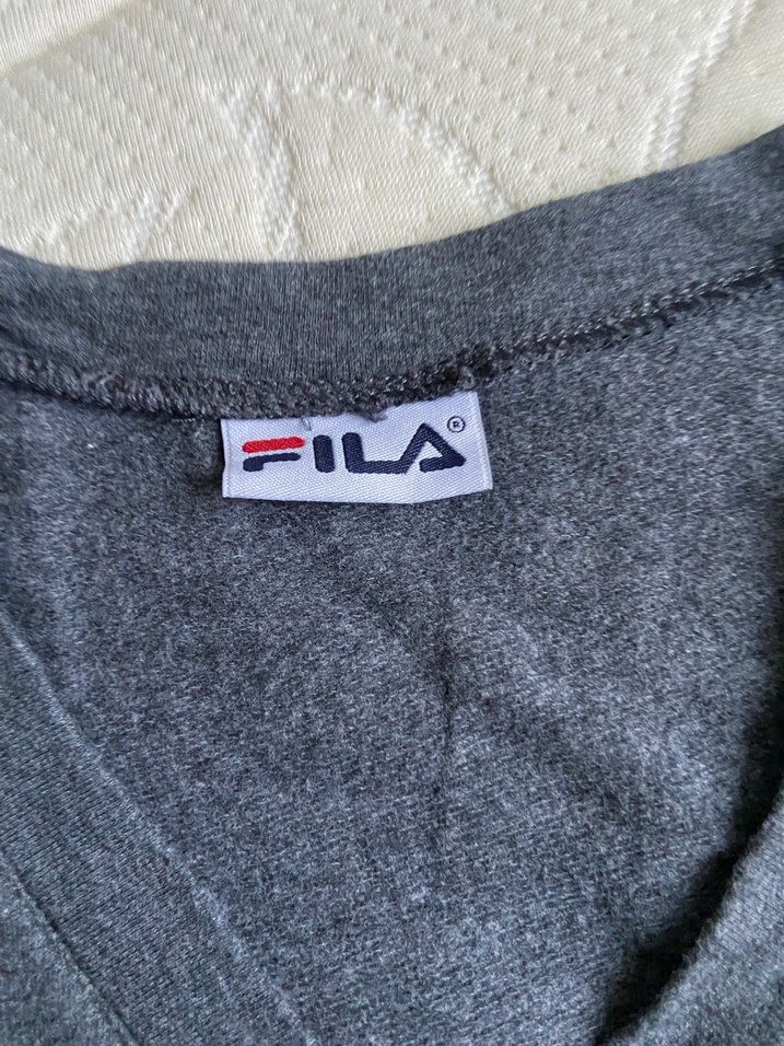 Gri V Yaka Kısa Kollu Erkek Pijama Üstü - Görsel 3