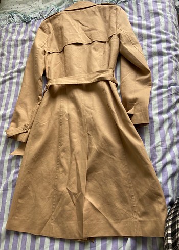 Bej Midi Kadın Trençkot İpekyol - Görsel 6