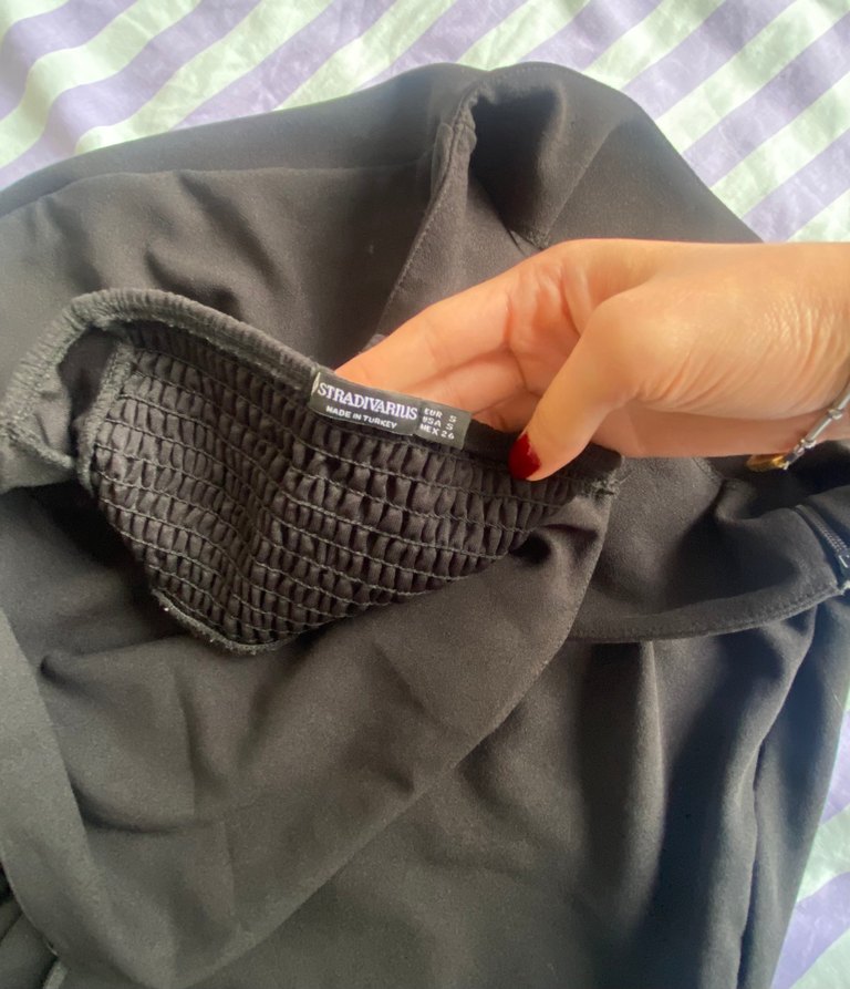 Siyah Uzun Askılı Kadın Tulum - Görsel 3