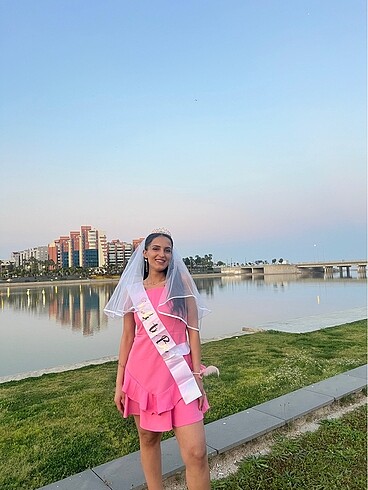 Kadın Pembe Elbise