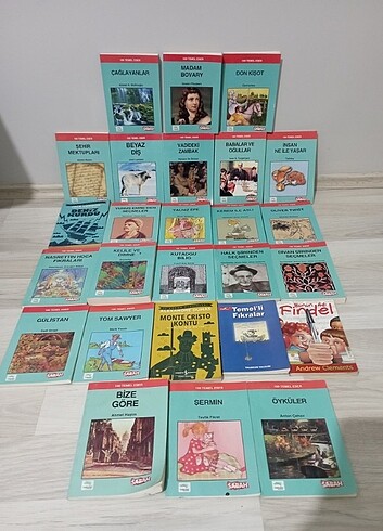 26 ADET KİTAP TOPLU SATIŞ