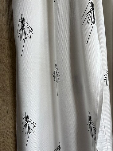 xl Beden Beyaz plazzo pantolon