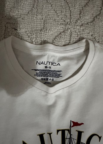 10 Yaş Beden Nautica erkek çocuk Tişört