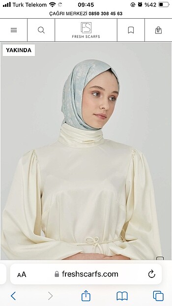 Fresh scarf şal