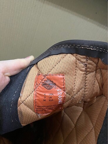 36 Beden kahverengi Renk Harley Davidson Çizme