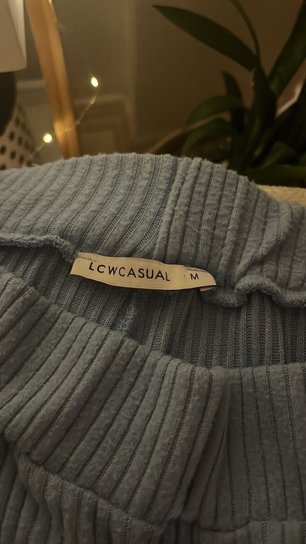 Mavi bol pantolon - Görsel 2