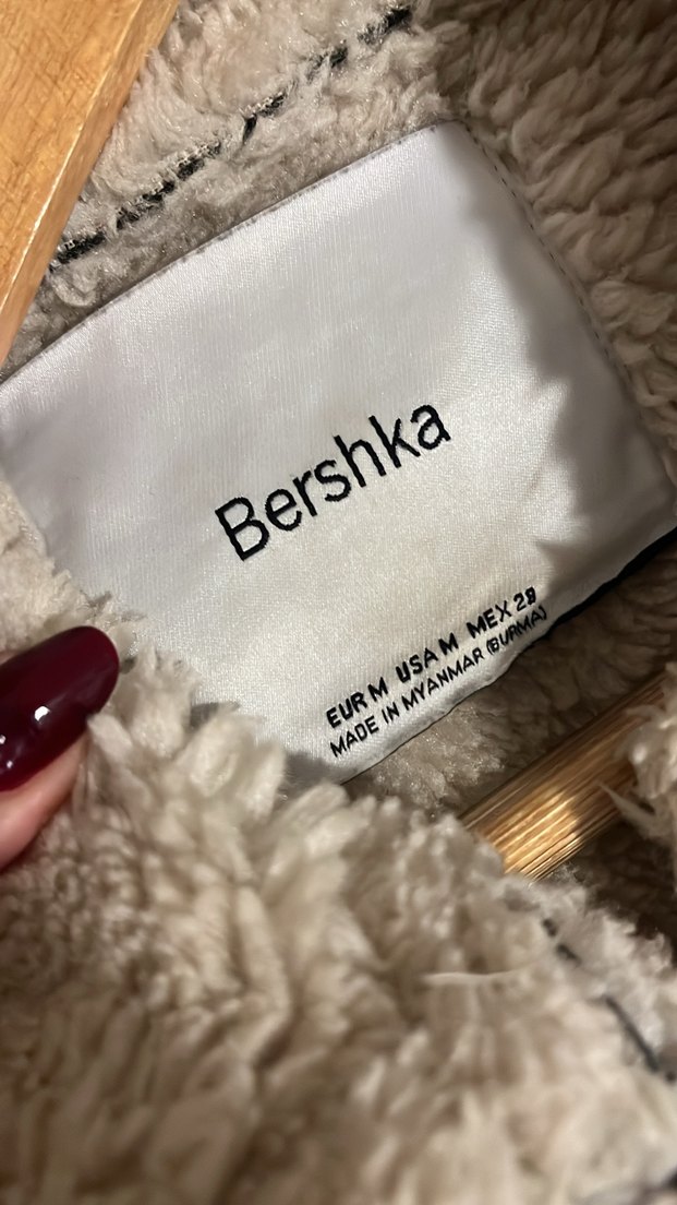 Siyah kürk ceket - Görsel 4