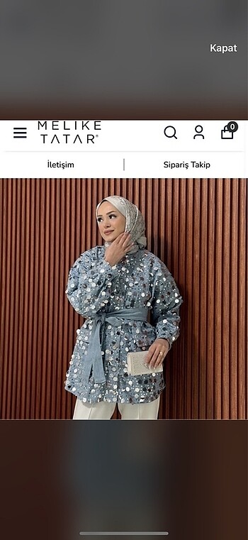 Melike tatar ceket