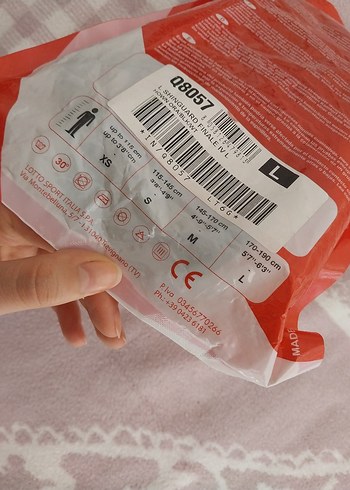 Turuncu Deri Motosiklet Dizlikler Velcro Bantlı - Görsel 5