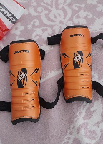 Turuncu Deri Motosiklet Dizlikler Velcro Bantlı