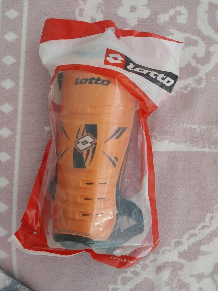 Turuncu Deri Motosiklet Dizlikler Velcro Bantlı - Görsel 3